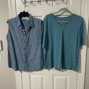 Two large tops Vermont country store